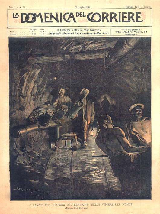 Bibliografia sulla val divedro Vintage camino disegno